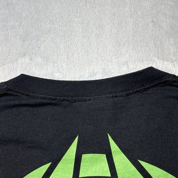 Vintage Municipal Waste Terror Shark Size Small Two Sided Black Graphic T-Shirt - Picture 5 of 9